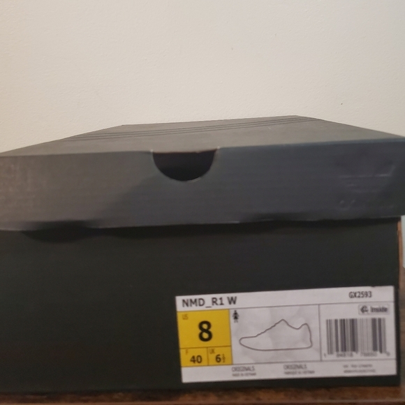 Womens Adidas NMD_R1 Shoes Ash Pearl Size 8 - Picture 4 of 16